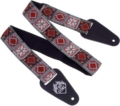 Fire & Stone Folk Edition Strap RD/SV/BK Rot