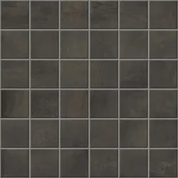 Monocibec Blade Coal 30x30 cm Mosaik 4,7x4,7 Matt Strukturiert Naturale