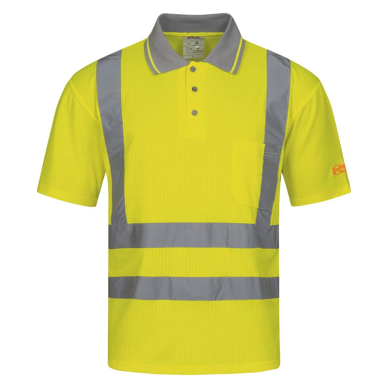 Elysee unisex Warnschutz Shirt DIEGO gelb Grösse 2XL (XXL) (10008940217015)