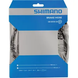 Shimano Bremsleitung SM-BH59 1000 mm schwarz Verbindung gerade - Banjo, passend für ST/BR-R785