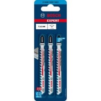 EXPERT Carbide Stichsägeblatt T 141 HM 'Fiber Plaster' 3 Stück