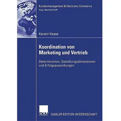 Koordination von Marketing und Vertrieb, Fachbücher von Kerstin Haase