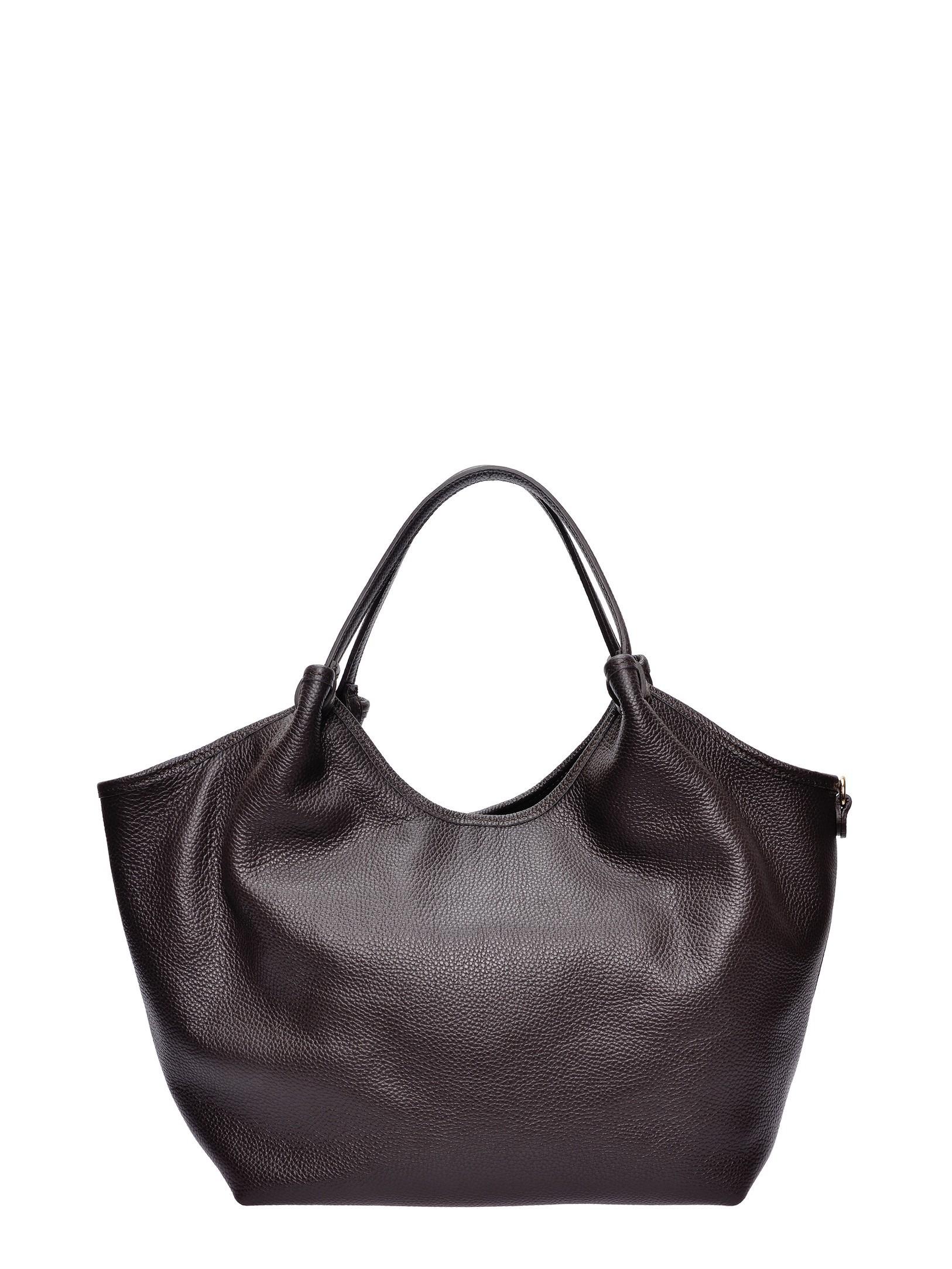Isabella Rhea Kastanienbraun Rindsledertasche