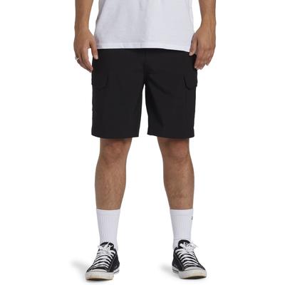 Bermudas BILLABONG "Surftrek Transport 19", Herren, Gr. XXL, Normalgrößen, schwarz, Obermaterial: 90% Polyester, 10% Elasthan., Hosen Bermudas