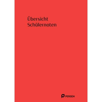 Übersicht Schülernoten, Kalender von Lehrer-Orga-Hefte-exklusiv im Lehrerladen, Persen Verlag in der AAP Lehrerwelt GmbH, 978-3-403-29024-7