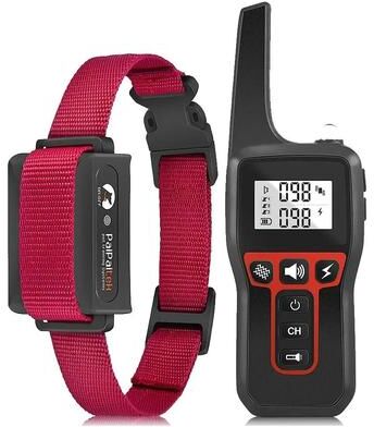 Uplift Essentials Professional 3300ft Range Dual Mode Dog Training System red Nylon Collar