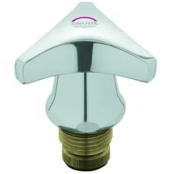 Grohe Oberteil 45969 mit Trecorn Griff 45969000 Markierung rot 1/2" chrom