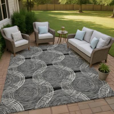 Addison Rugs Machine Washable Indoor/ Outdoor Modern Pune Chantille Rug