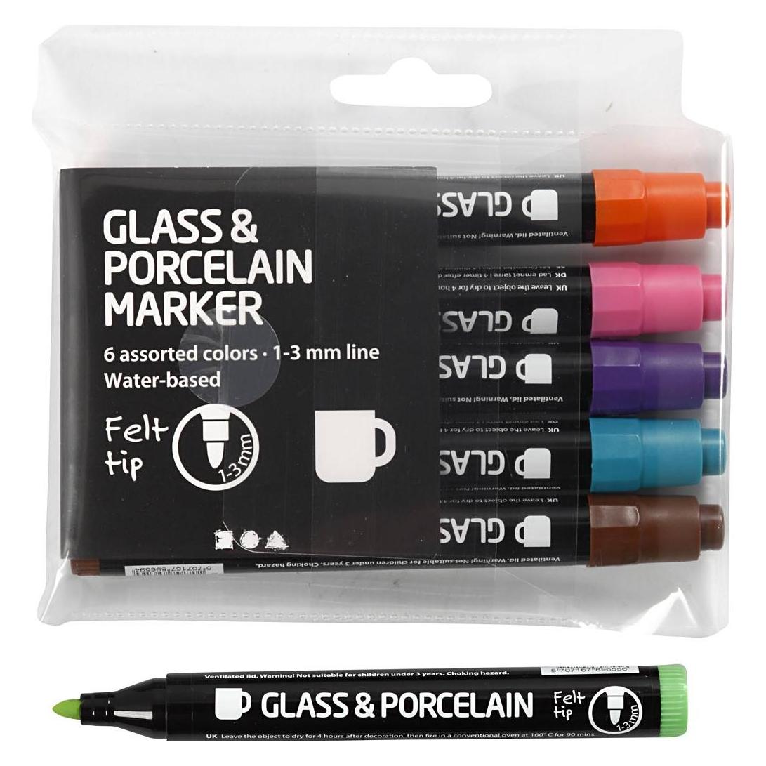 Creative Toys Glass & Porcelain Marker (1030029) (6x) (31652)