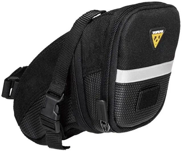 Topeak Borsello sottosella Aero Wedge Pack Medium (0,98-1,31 L) con cinturino in velcro