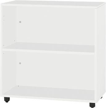 Schäfer Shop Select Regal LOGIN, 2 Ordnerhöhen, B 800 x T 420 x H 788 mm, lichtgrau
