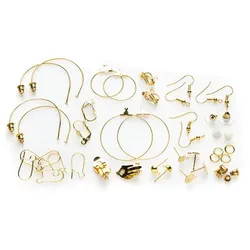 Ohrschmuck-Set, gold
