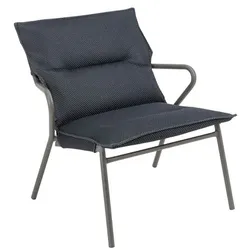Lafuma Mobilier Loungesessel BeComfort Stahl Silber Titan