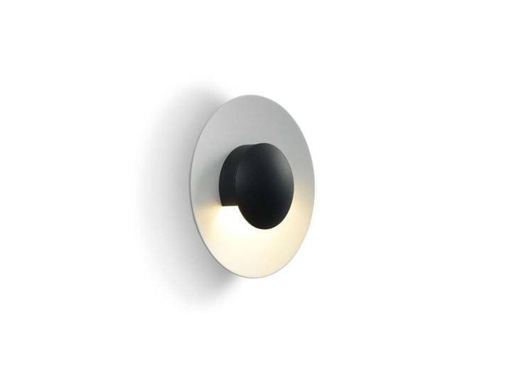 Applique d'extérieur Ginger C42 Black-White - MARSET - Terrasse - Aluminium