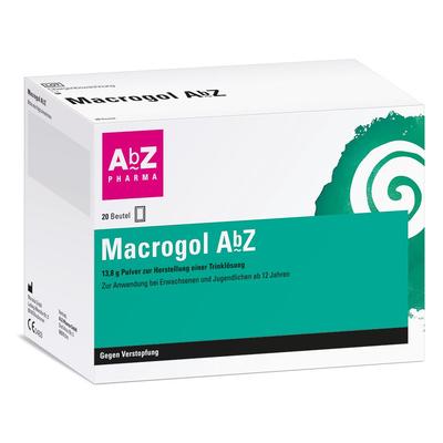 Macrogol AbZ Plv.z.Her.e.Lsg.z.Einnehmen 20 St Pulver zur Herstellung einer Lösung zum Einnehmen