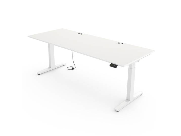 Yaasa Desk Expert, White, 180x80 cm - Standing desk