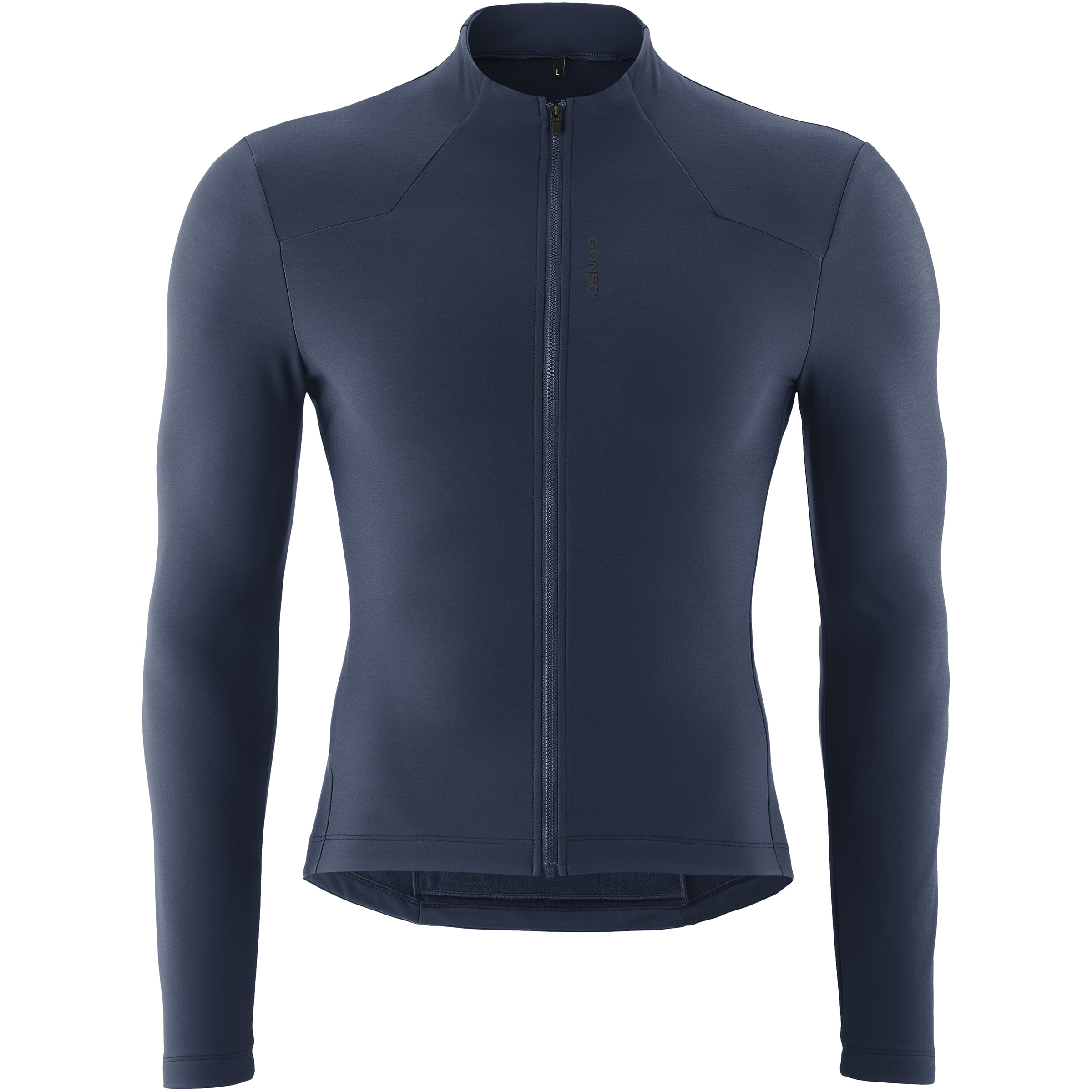 Gonso Sitivo Therm Trikot Herren Radtrikots blau Größe S Rennrad Geruchsneutralisierend