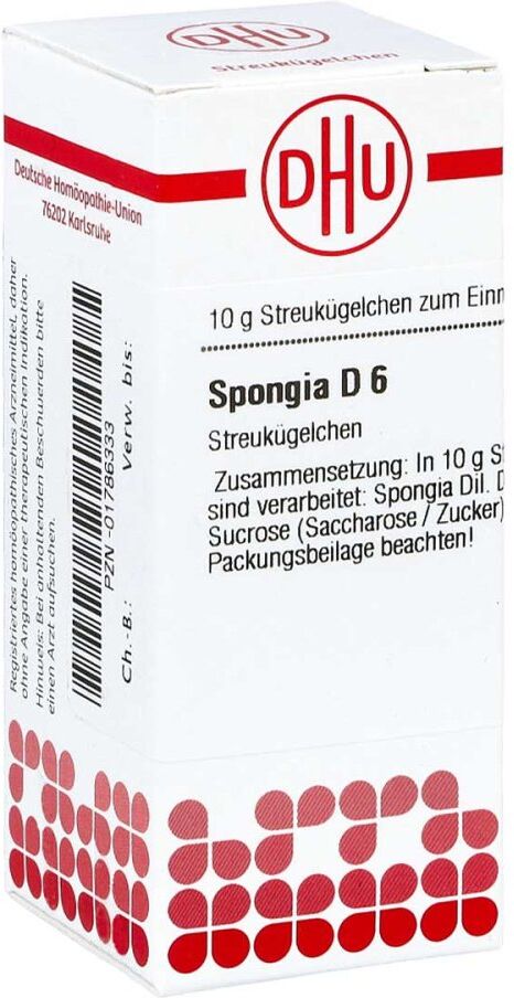 DHU Spongia D6 Globuli