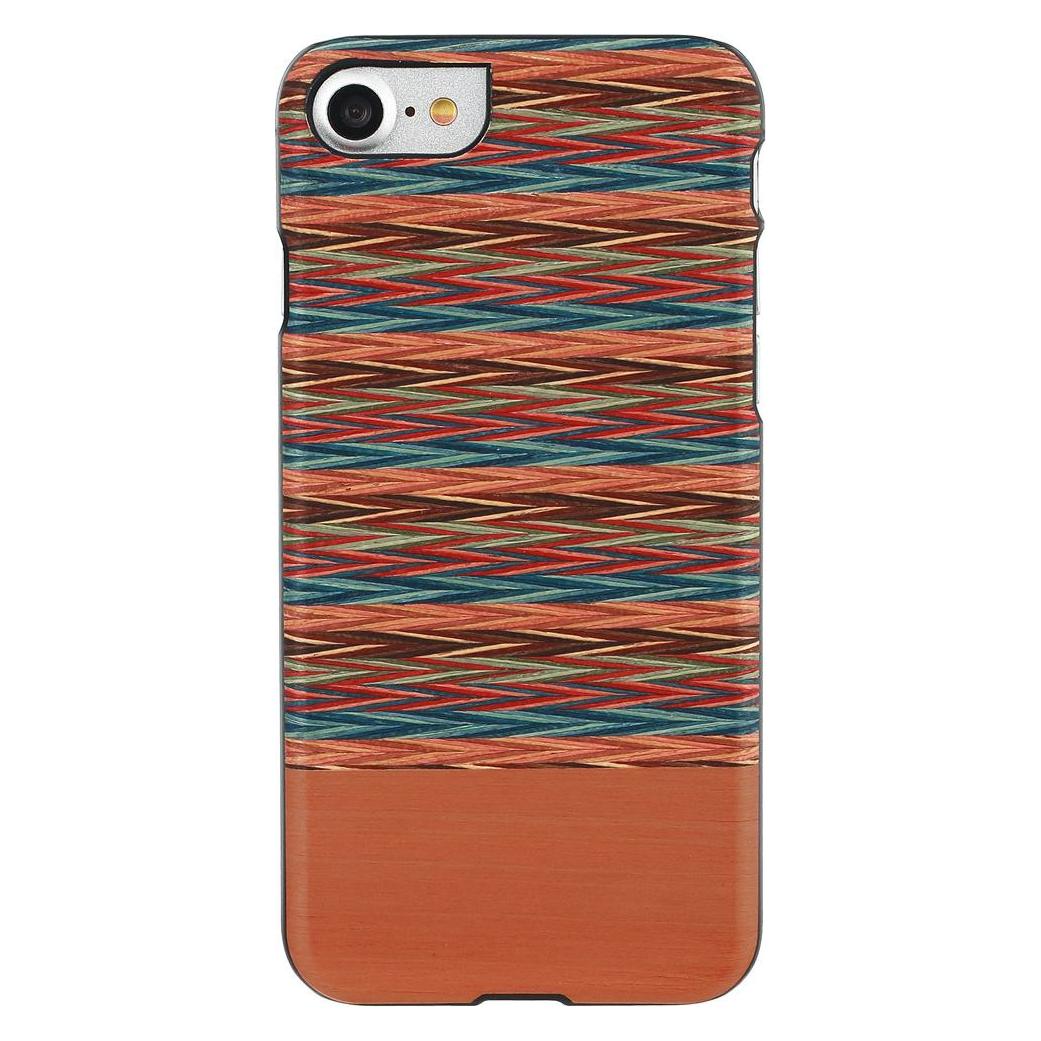 Man.Wand &WOOD case for iPhone 7/8 browny check juodas (Apple iPhone 7, Apple iPhone 8) (M7090B)