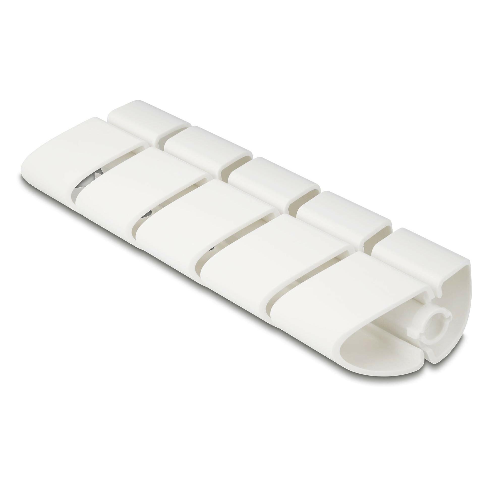 Delock Befestigungselement für Kabelkanal 75 x 45 mm 5 Stück weiss (Kabelkanal, 7.50 cm) (20803)
