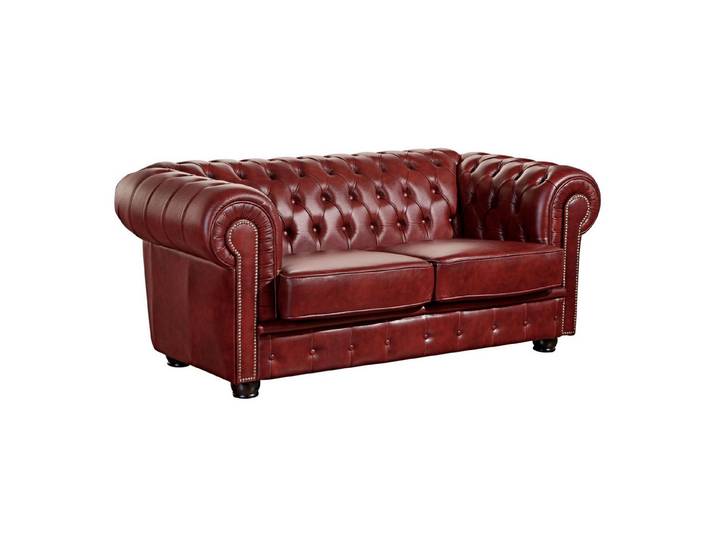 Max Winzer® Chesterfield-Sofa Norwin, 2-Sitzer Sofa