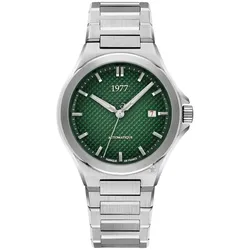 1977 ARSENE Automatik, 41 mm, Zifferblatt Grün, Edelstahlband 904L, Herrenuhr 1977P02171
