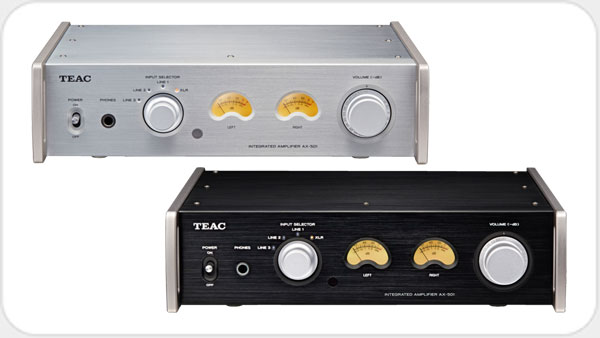 TEAC AX-501 Vollverstärker mit XLR-Eingängen *schwarz* TE21825