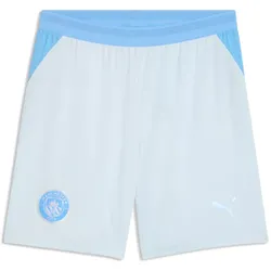 Manchester City Herrenfußballhose Replica, Fußballshorts mit dryCELL für Training und Fanmomente - hellblau / M