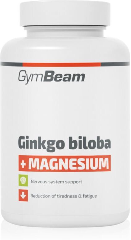 GymBeam Ginkgo Biloba + Magnesium Nahrungsergänzungsmittel für Ihr Wohlbefinden 90 Kapseln