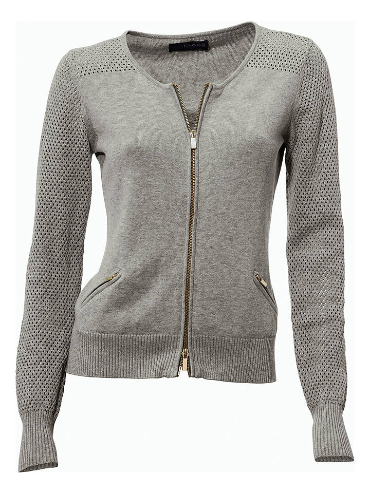 Heine Cardigan in Hellgrau - 42