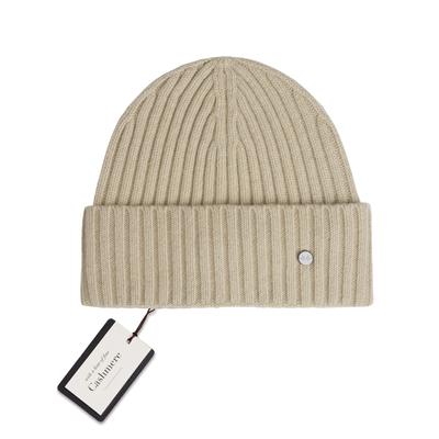 Strickmütze PEARLWOOD "STEN", Herren, sand, Materialmix, Mützen Strickmütze, sportive und moderne Passform