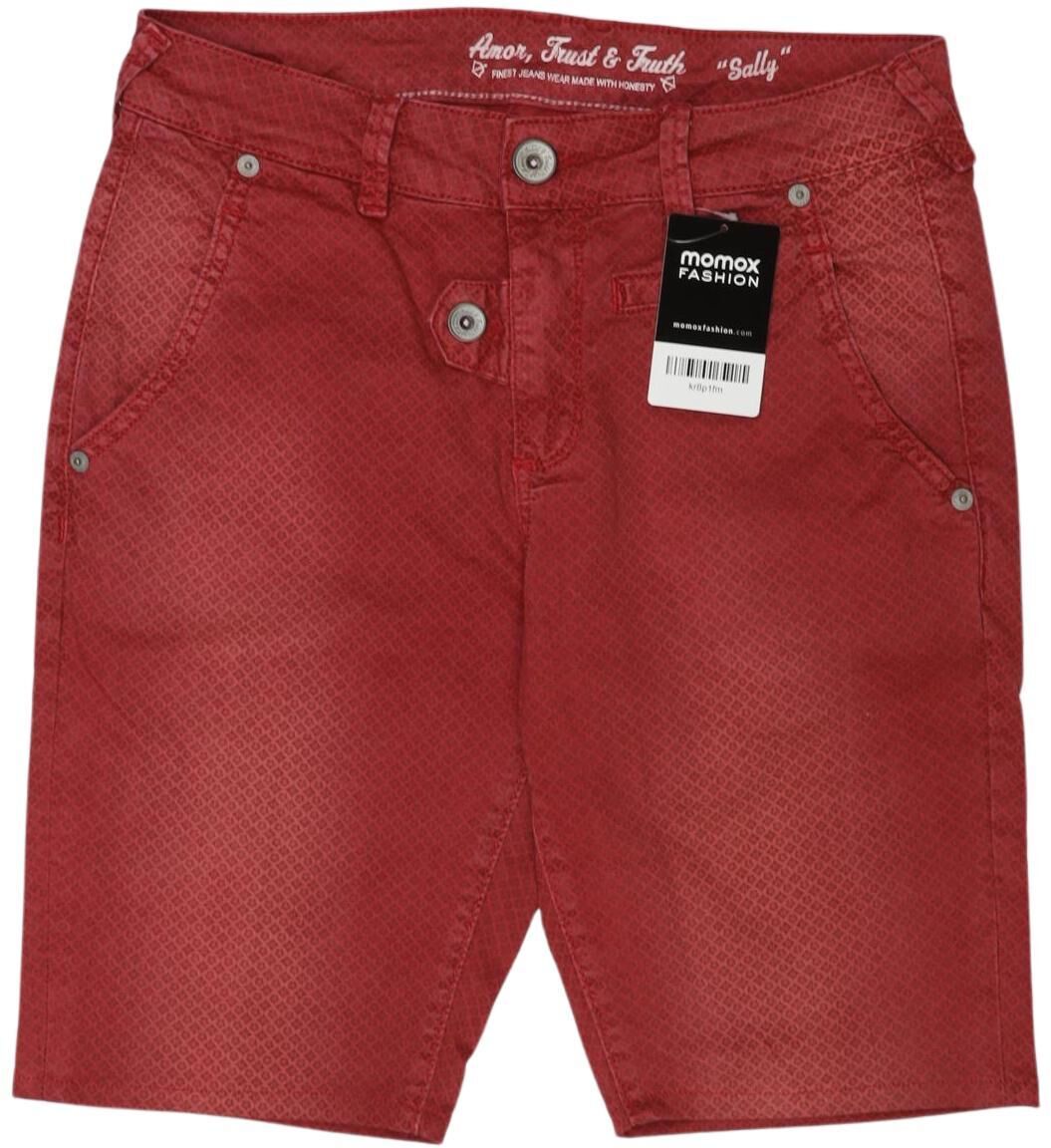 Amor, Trust & Truth Damen Shorts, Rot, Gr. W29, kein / Etikett - Second Hand