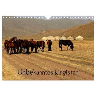 Unbekanntes Kirgistan (Wandkalender 2027 DIN A4 quer), CALVENDO Monatskalender