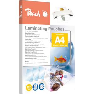 Peach Laminierfolien PP525-02 DIN A4, 125 mic, glänzend, 100 Stück