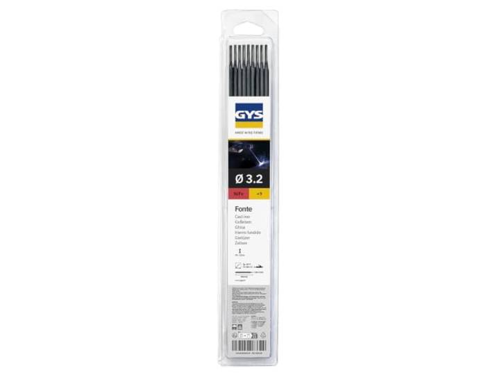 GYS 083349 gietijzeren elektroden, 9 stuks