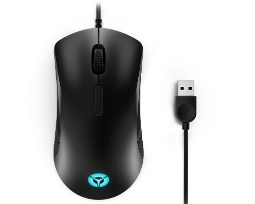 Lenovo Legion M300 Gaming Maus für Links- & Rechtshänder Schwarz