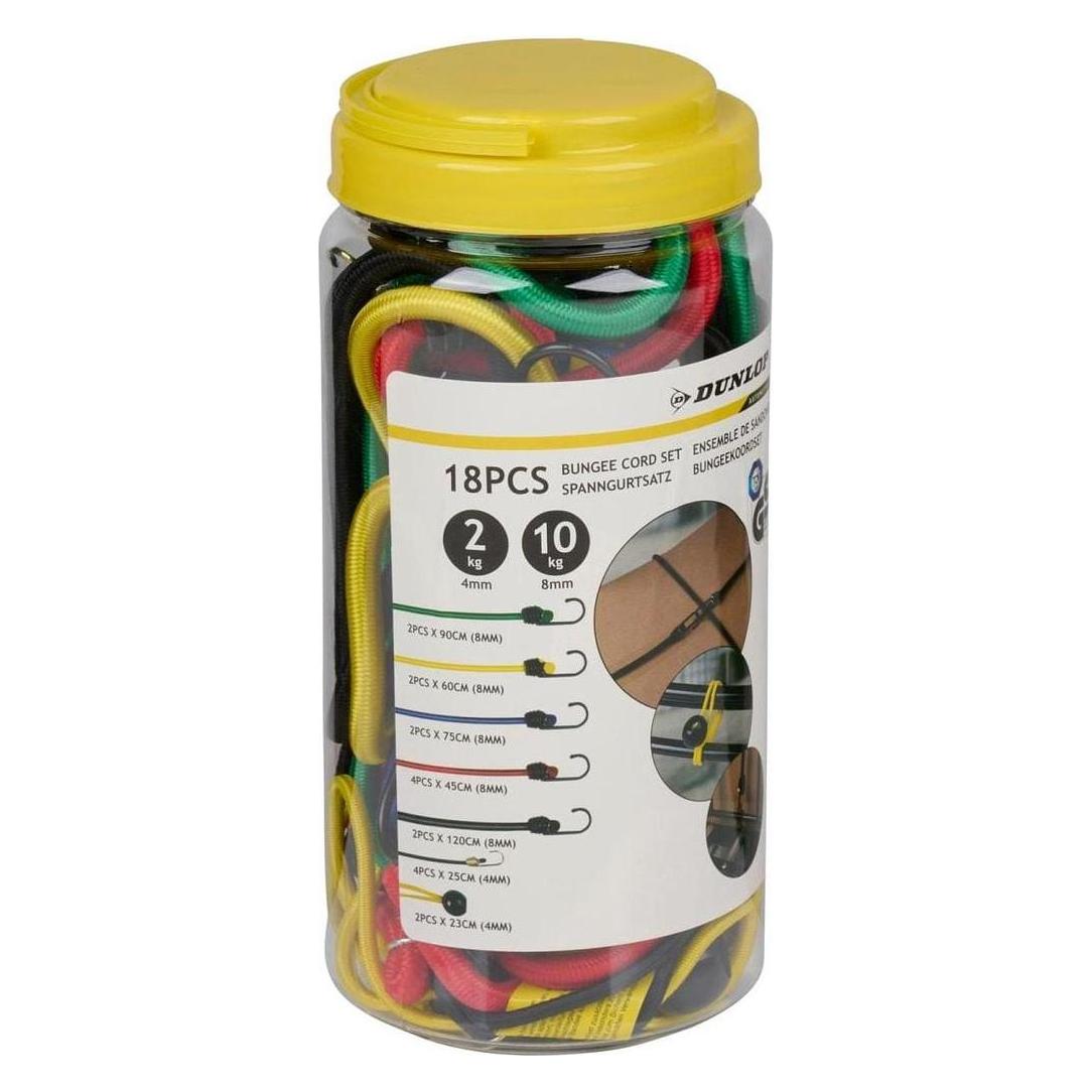 Dunlop Luggage strap set 18pcs (DUNLOP)
