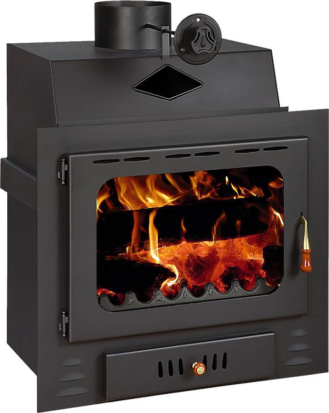 Kamineinsatz PRITY G | 16 kW | A Effizienz | Ø200 mm | Holzofen | Kompakt & Leistungsstark