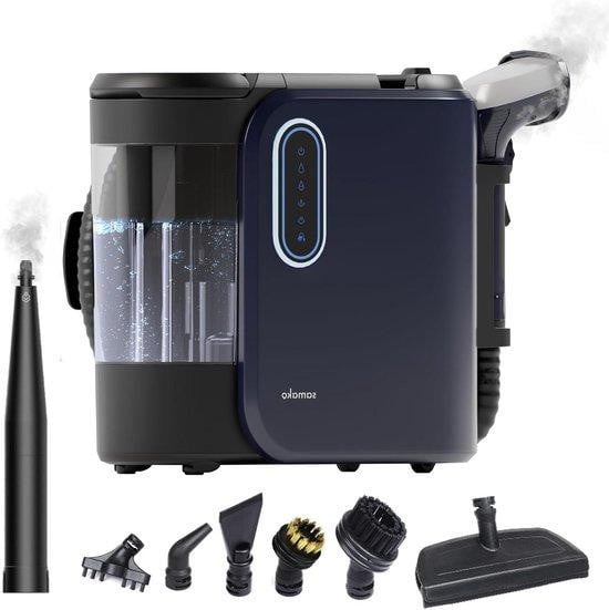 Samako Stoomreiniger voor Meubels en Tapijten - 2000 Watt - Blauw