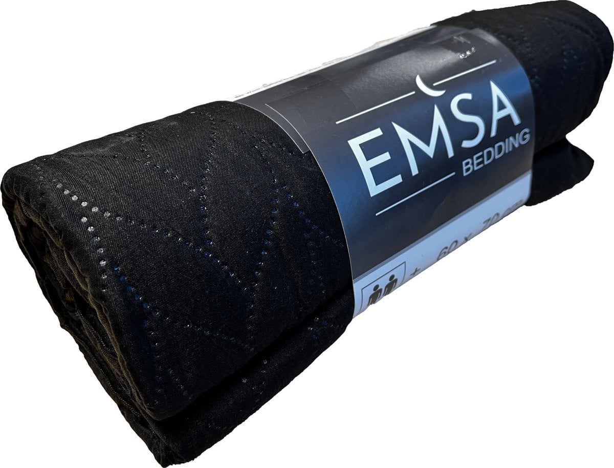 Emsa Kussenslopen 2 stuks - Antraciet - 60 x 70 cm