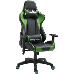 GAMINGSTUHL GAMING schwarz/grün