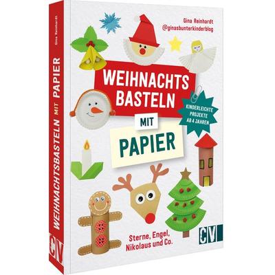 Weihnachtsbasteln mit Papier, Taschenbuch von Gina Reinhardt, Christophorus