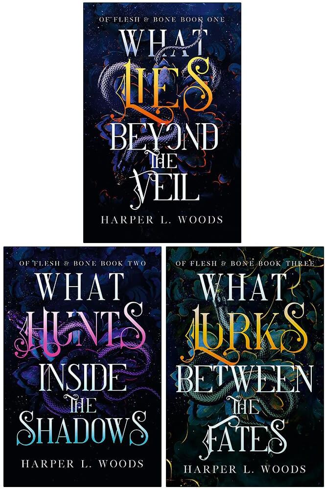 Hodderscape Of Flesh & Bone Series 3 Books Collection Set by Harper L. Woods – Fantasy Romance Collection