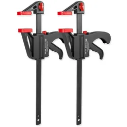 WALTER Schnellspannzwingen Set 2-tlg. 300mm 120kg Spannkraft einfach bedienbar