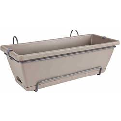 Elho 5011805041000 Pflanzgefäß Kunststoff Taupe