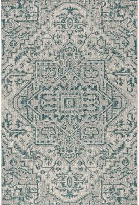 JONATHAN Y Charleston Medallion Indoor/Outdoor Area Rug