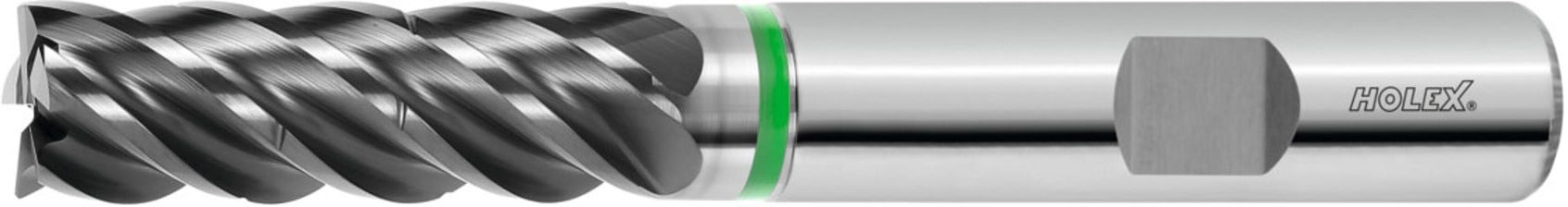 HOLEX VHM-Fräser mit mehr Spanteilern, TPC, 12 mm (203095 12)