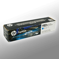 HP Tinte T0B27A 982X cyan