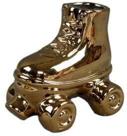 Flora Bunda "7.3""H Ceramic Roller Skates Vase"