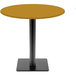 RestooTab - Tisch Milan T Ø70cm ocker maggese